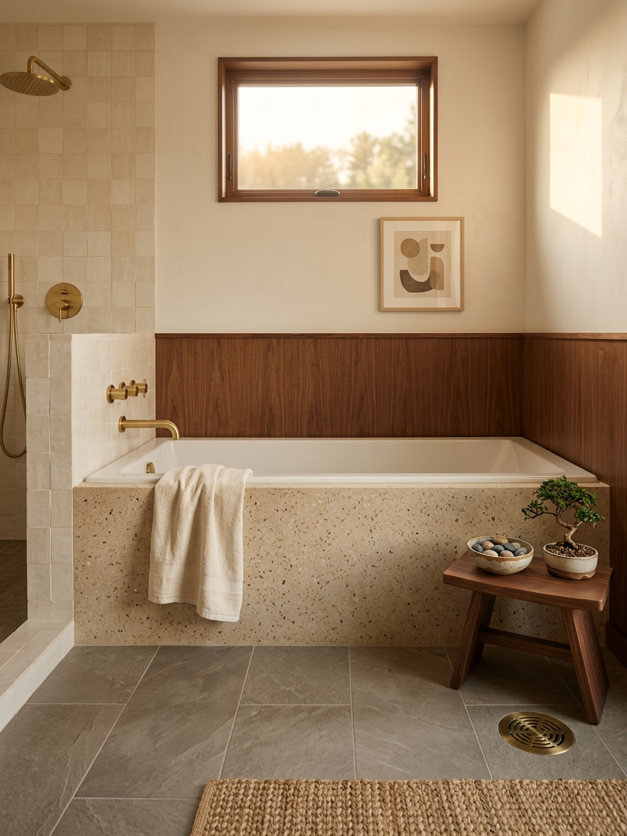 Mid Century Modern Bathroom