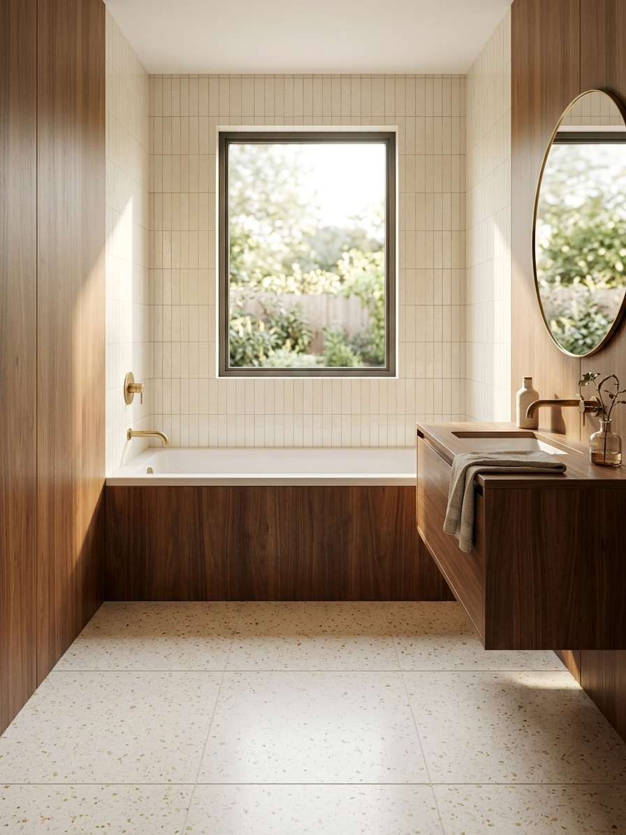 Mid Century Modern Bathroom