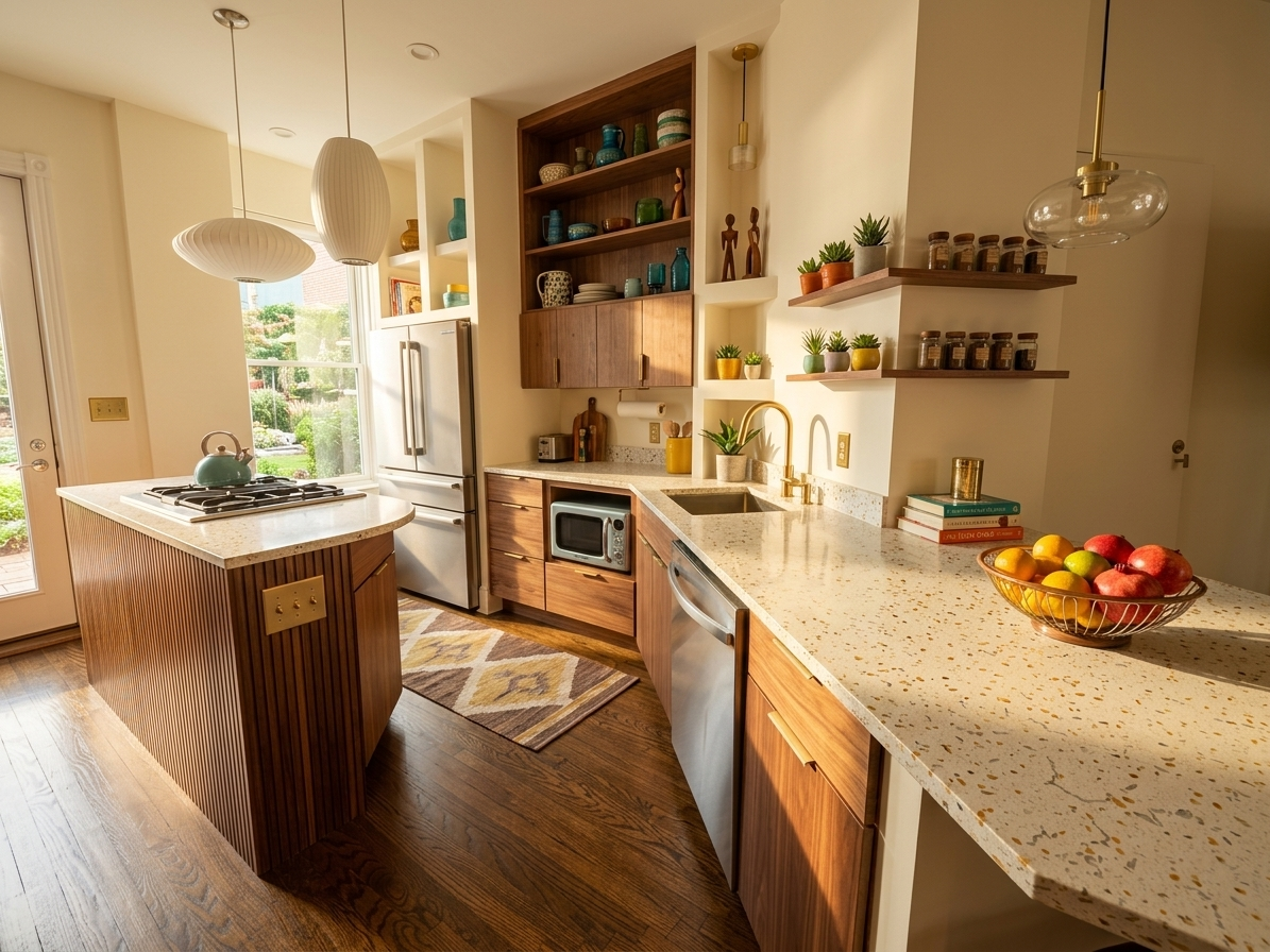 Mid Century Modern Kitchen