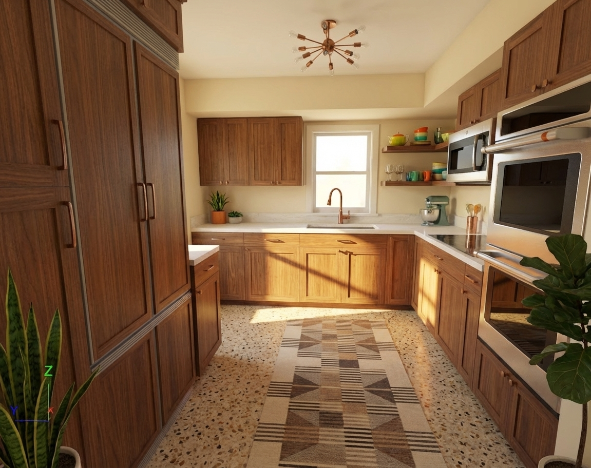 Mid Century Modern Kitchen