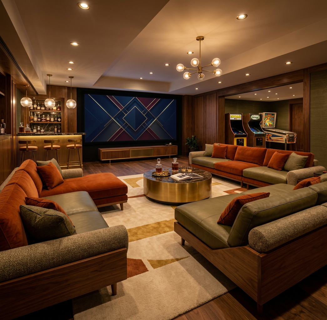 Mid Century Modern Lounge