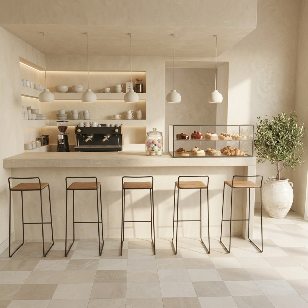 Minimalist Bar Area