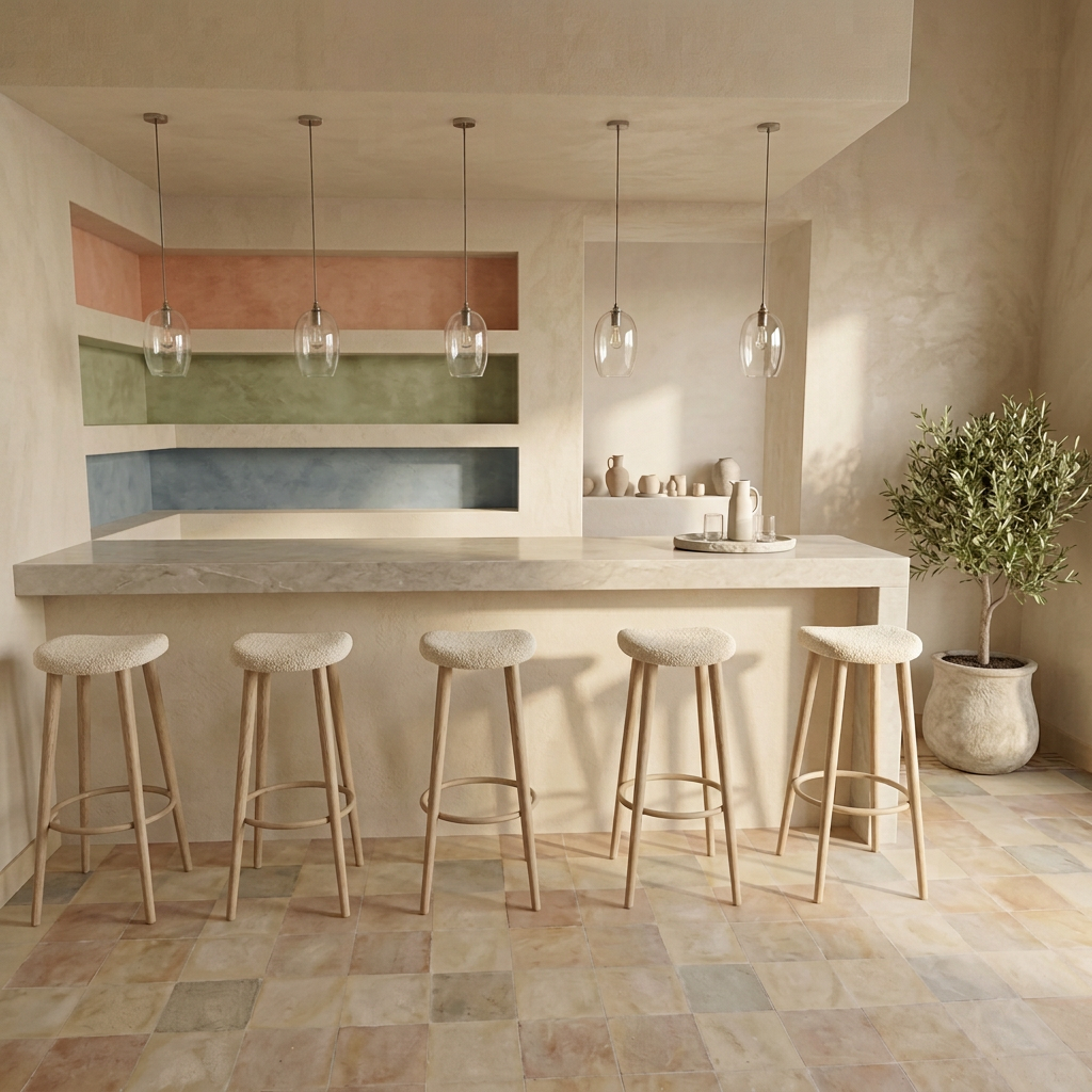 Minimalist Bar Area
