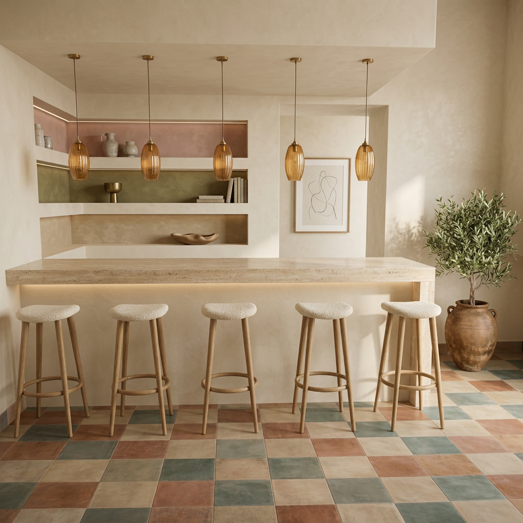 Minimalist Bar Area