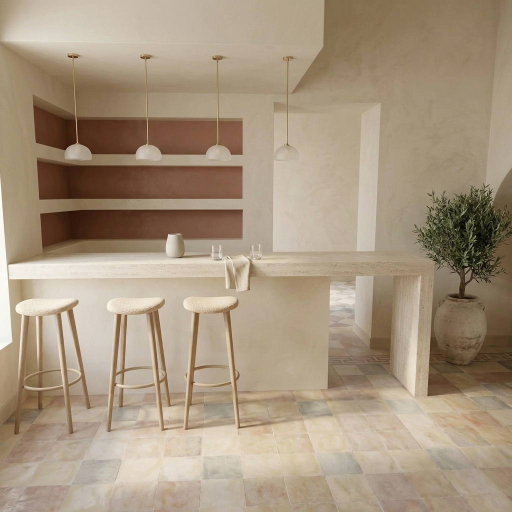 Minimalist Bar Area