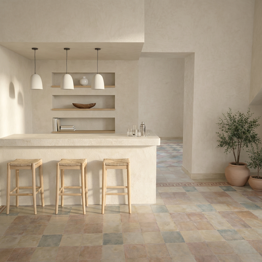 Minimalist Bar Area