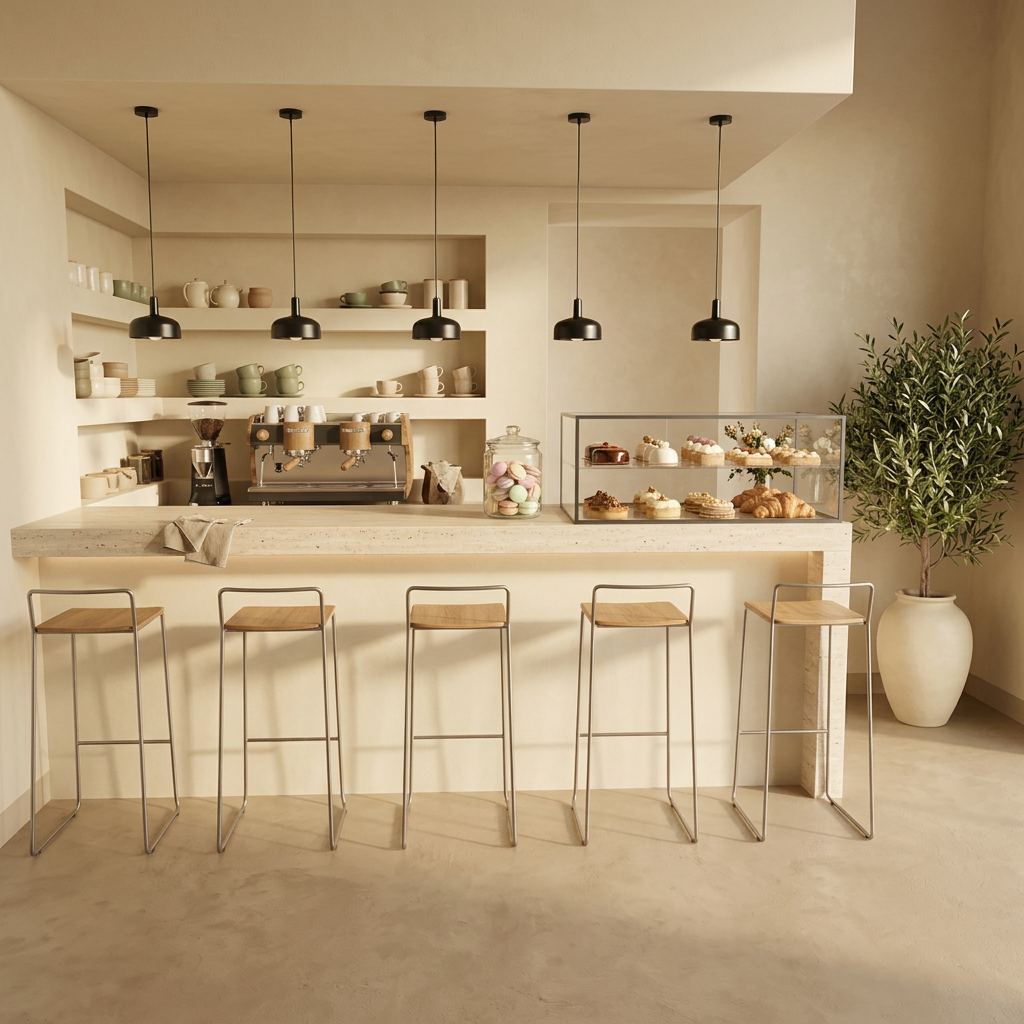 Minimalist Bar Area