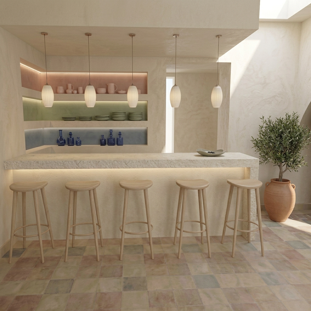 Minimalist Bar Area