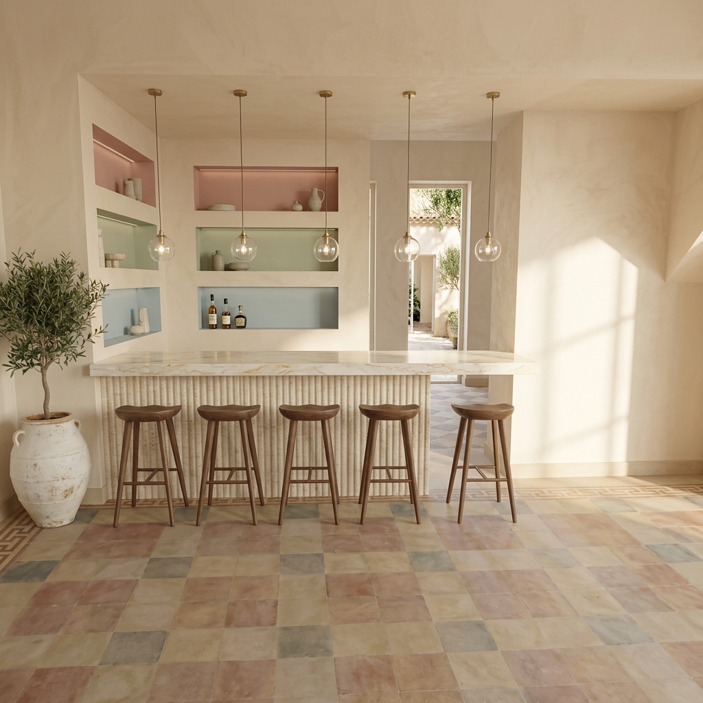 Minimalist Bar Area
