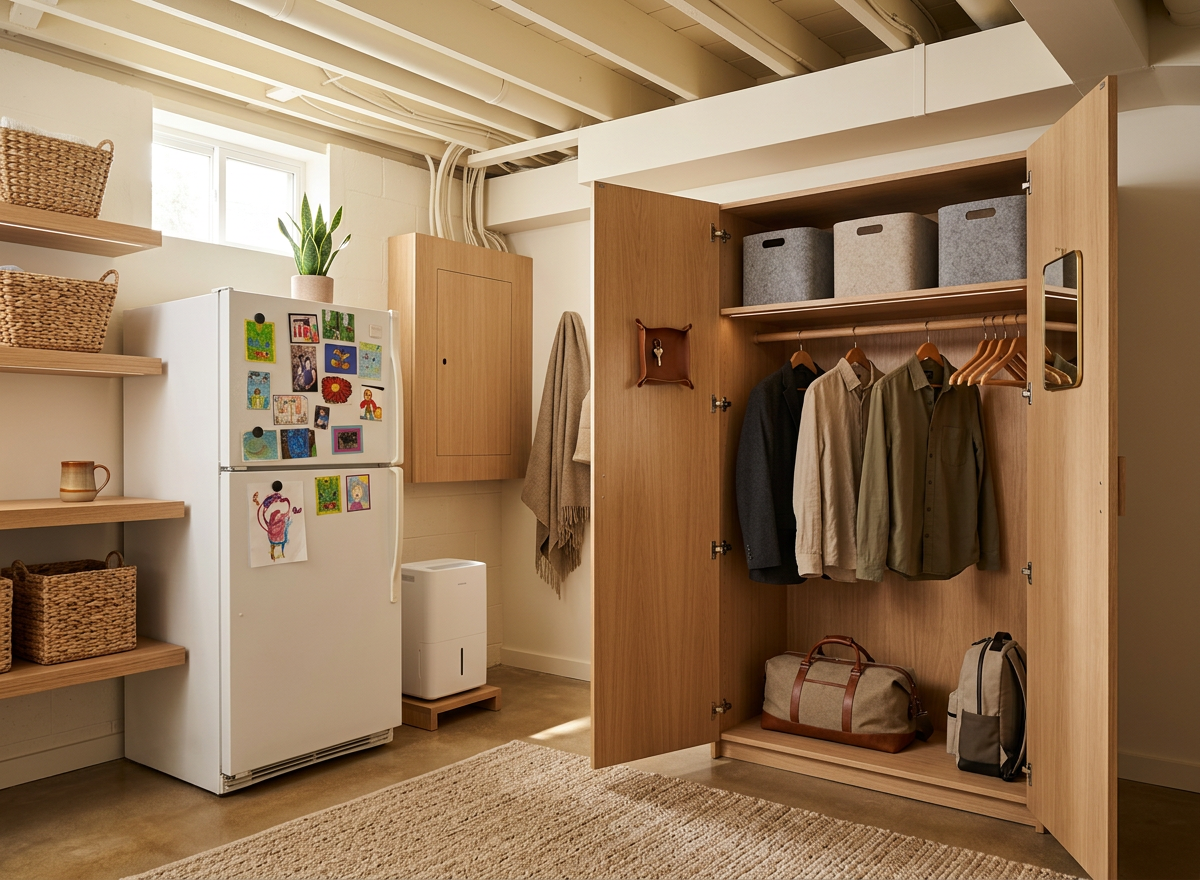Minimalist Basement