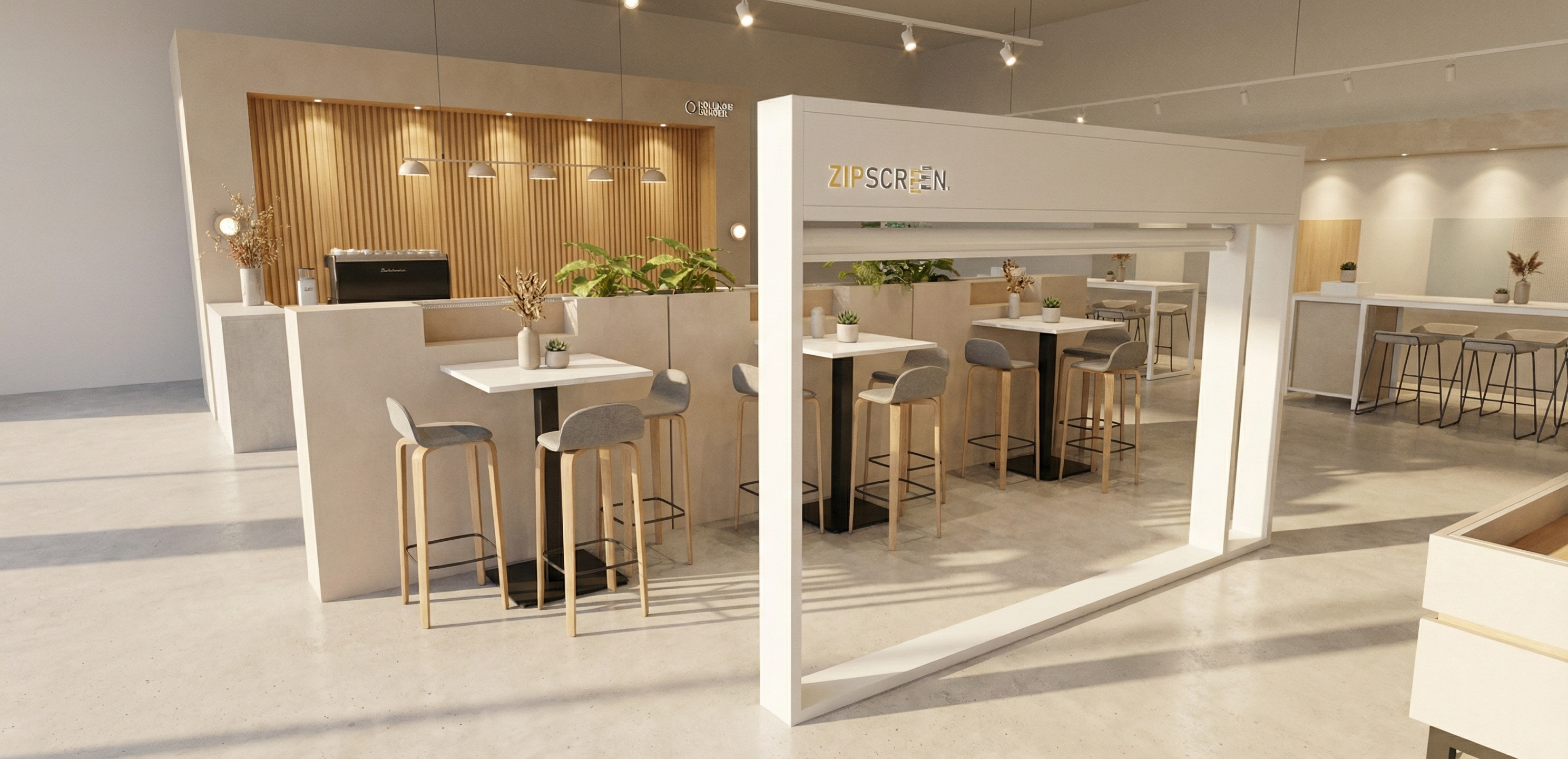 Minimalist Caf