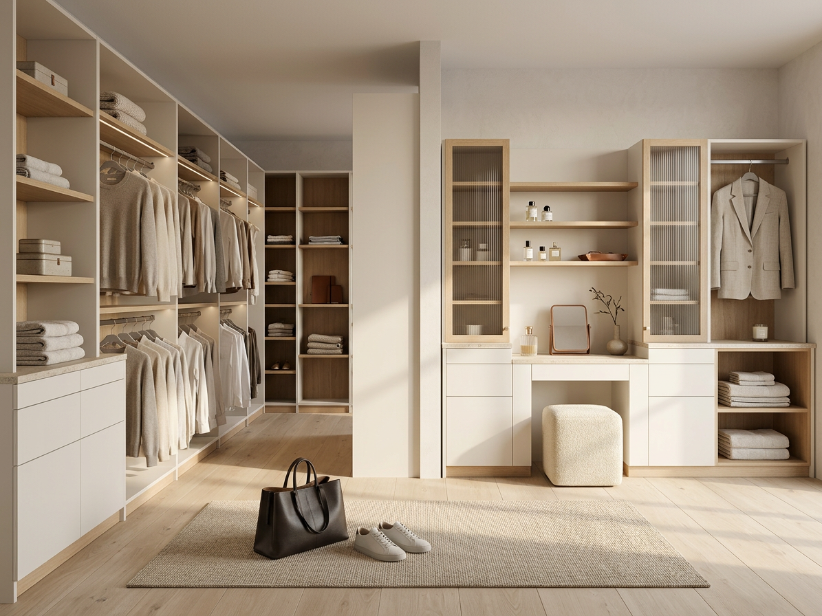 Minimalist Closet Room