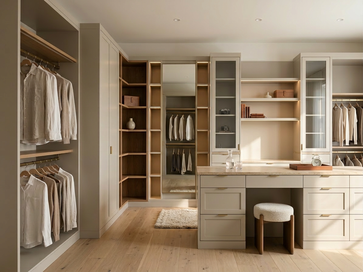 Minimalist Closet Room