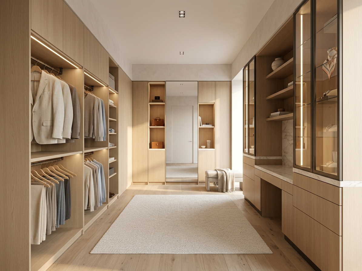 Minimalist Closet Room