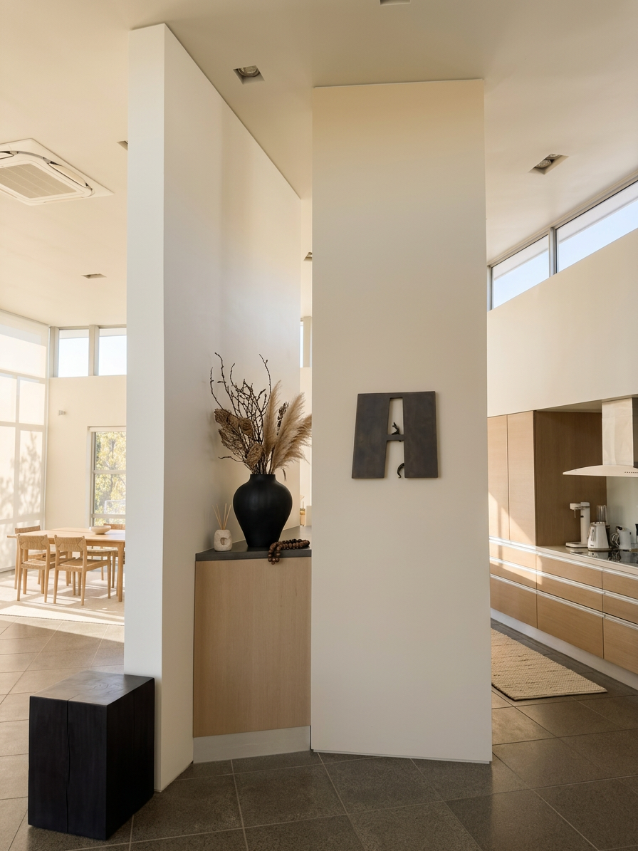 Minimalist Entryway