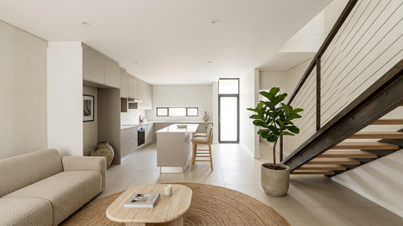 Minimalist Family Room