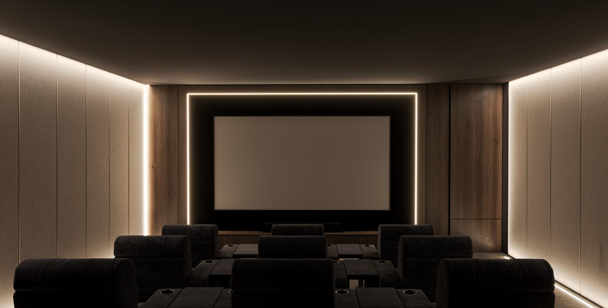 Minimalist Home Theater