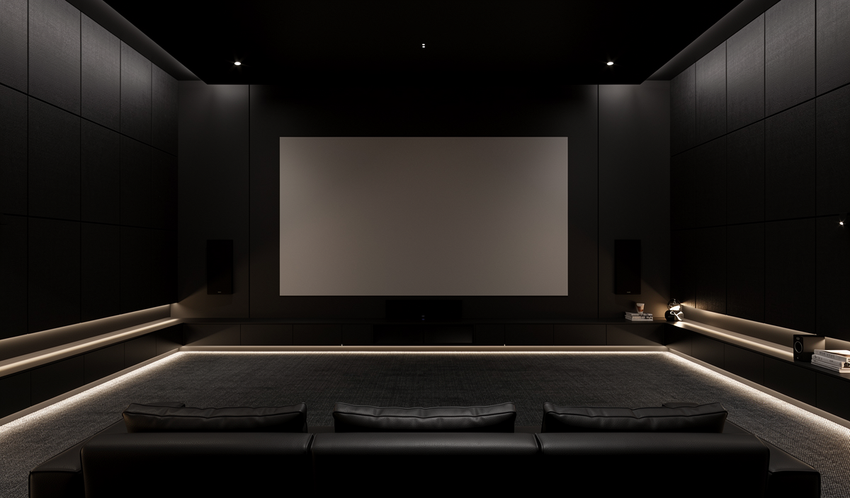 Minimalist Home Theater