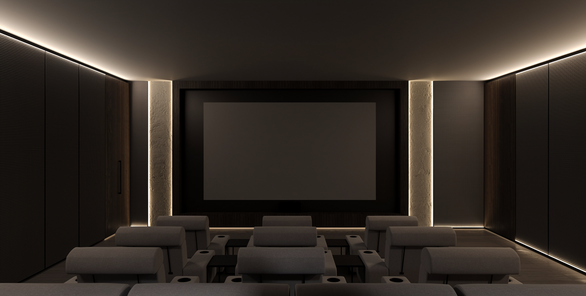 Minimalist Home Theater