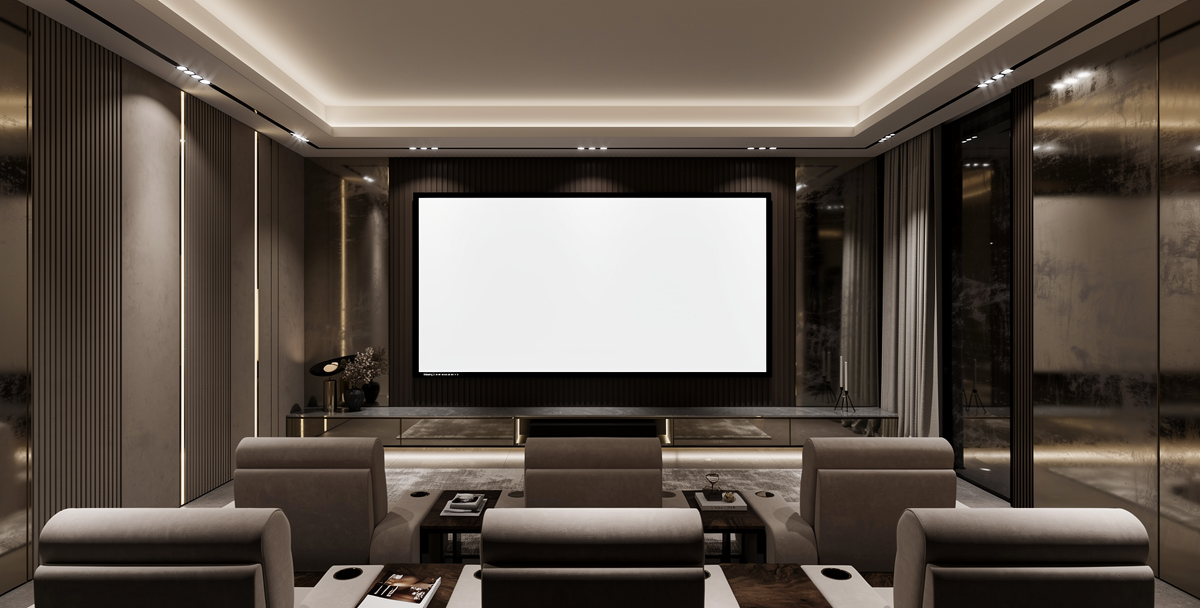 Minimalist Home Theater