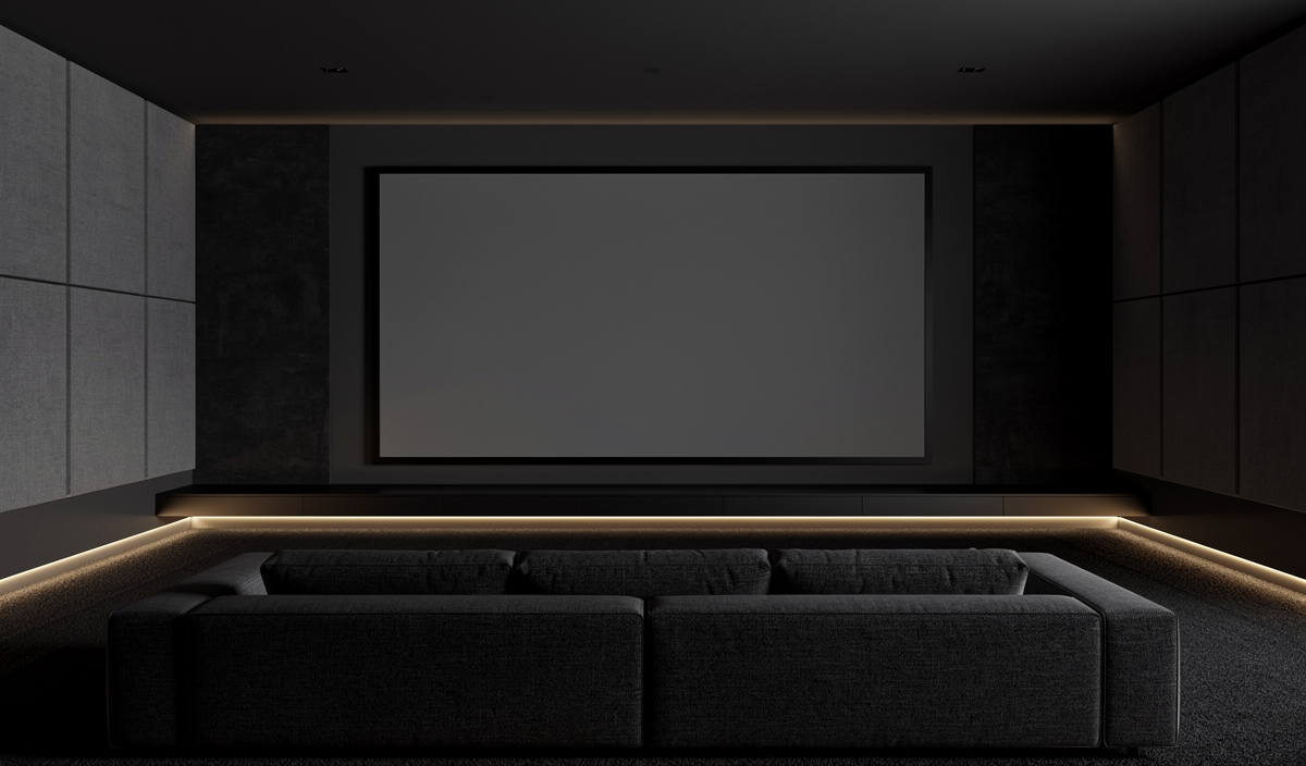 Minimalist Home Theater