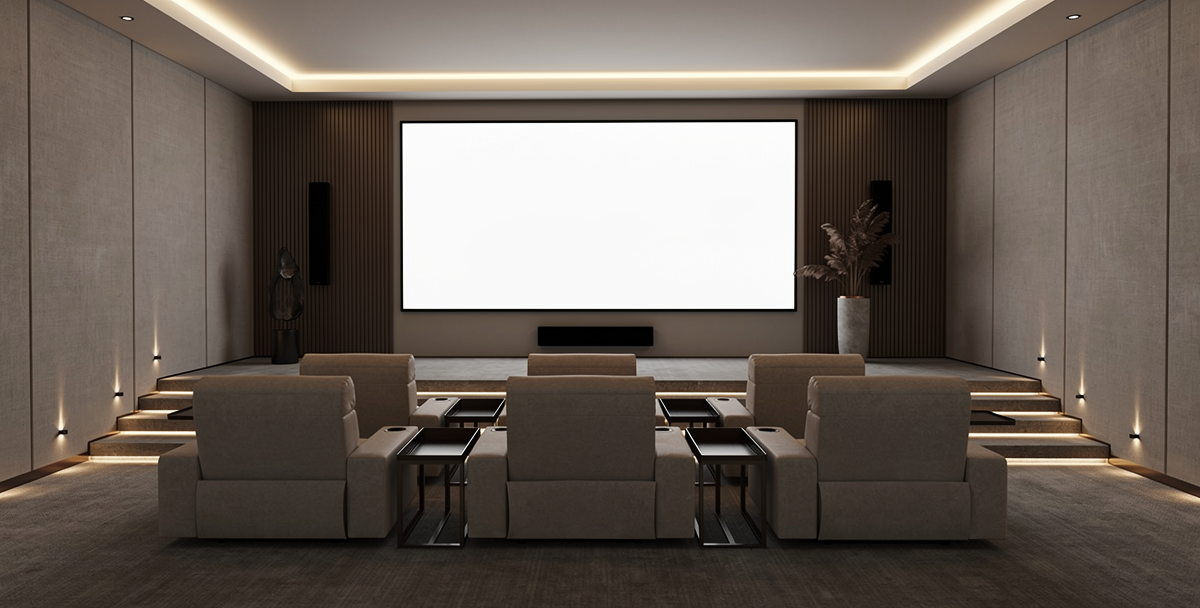 Minimalist Home Theater