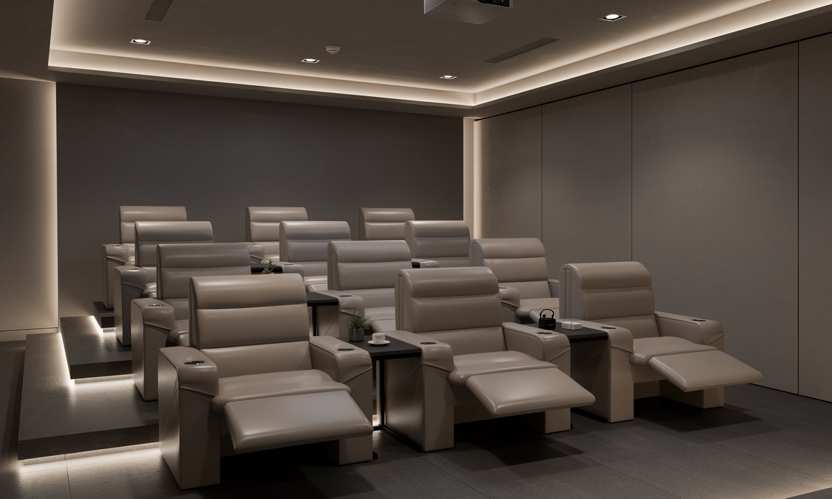 Minimalist Home Theater