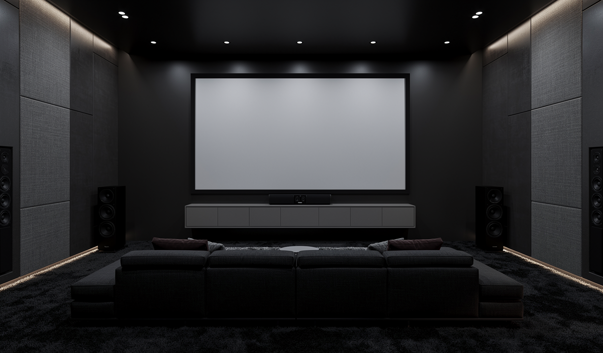 Minimalist Home Theater
