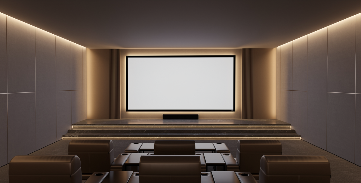 Minimalist Home Theater