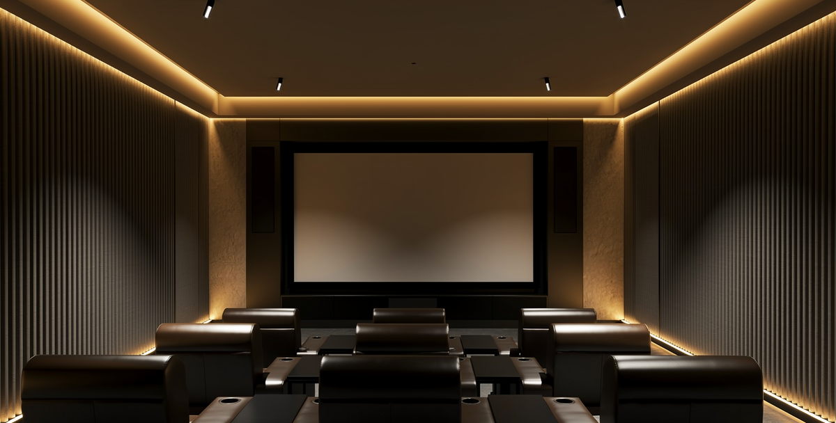 Minimalist Home Theater