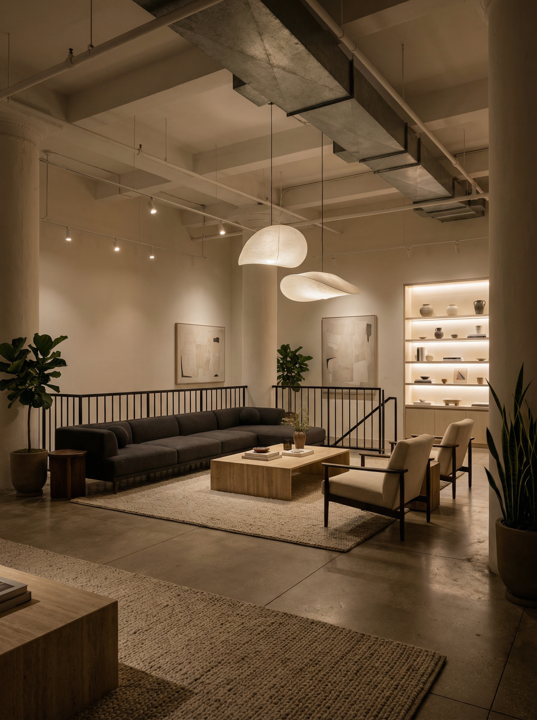 Minimalist Loft Space