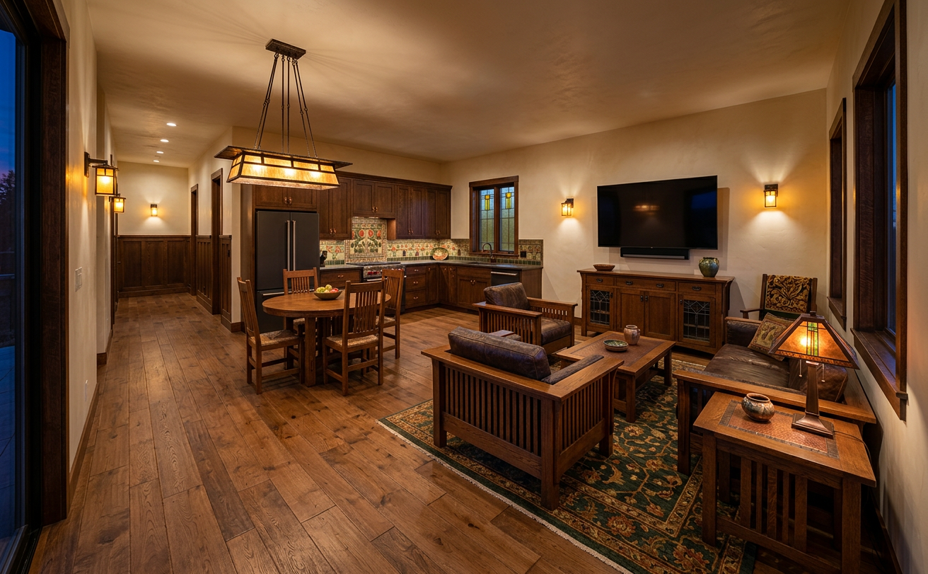 Mission Style Interior Design