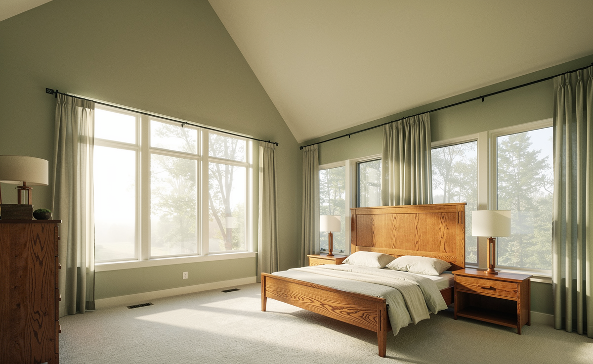 Mission Style Primary Bedroom Suite