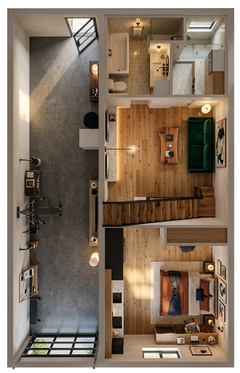 Modern Basement
