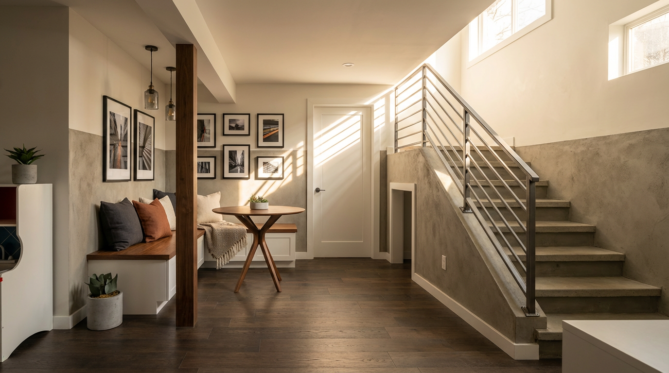 Modern Basement