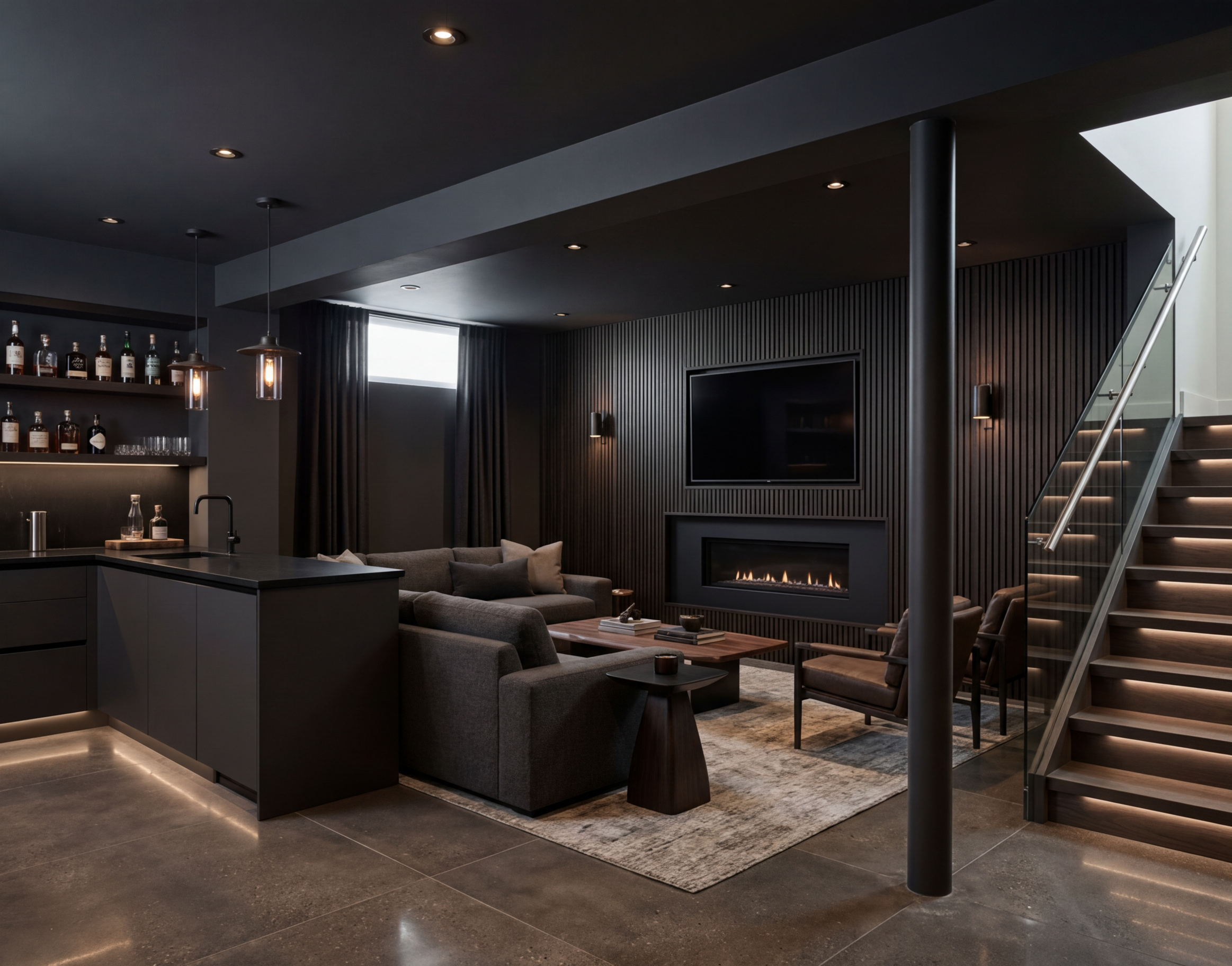 Modern Basement