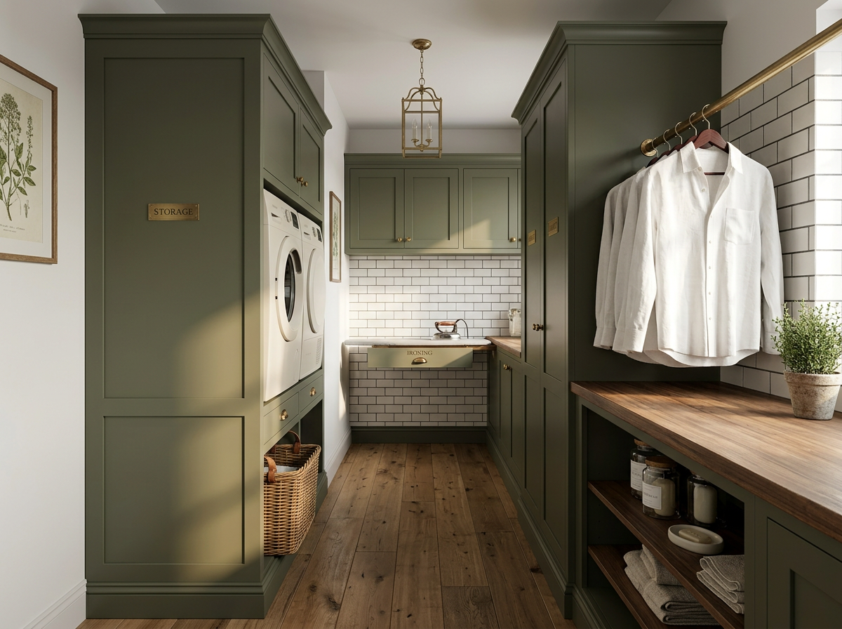 Modern Colonial Kitchen