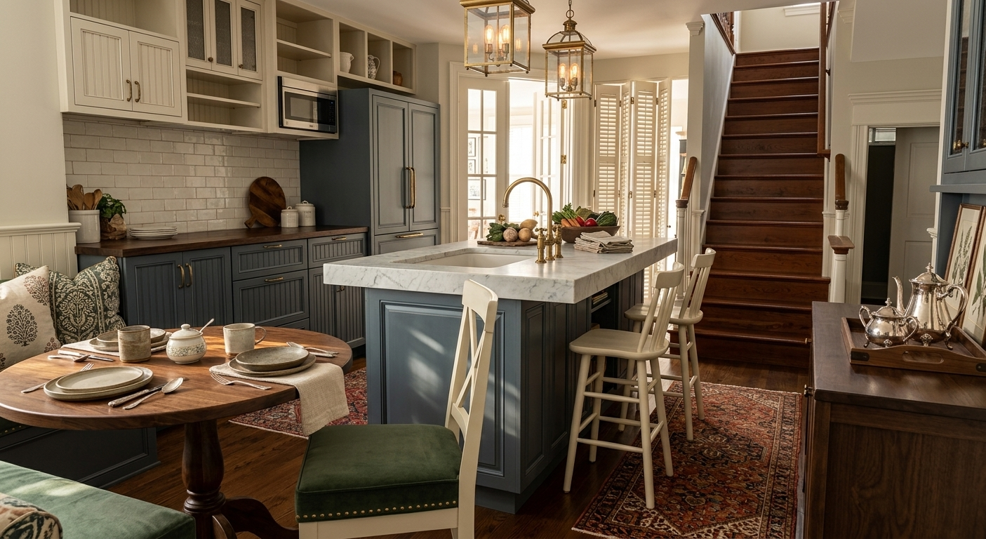 Modern Colonial Interior Design
