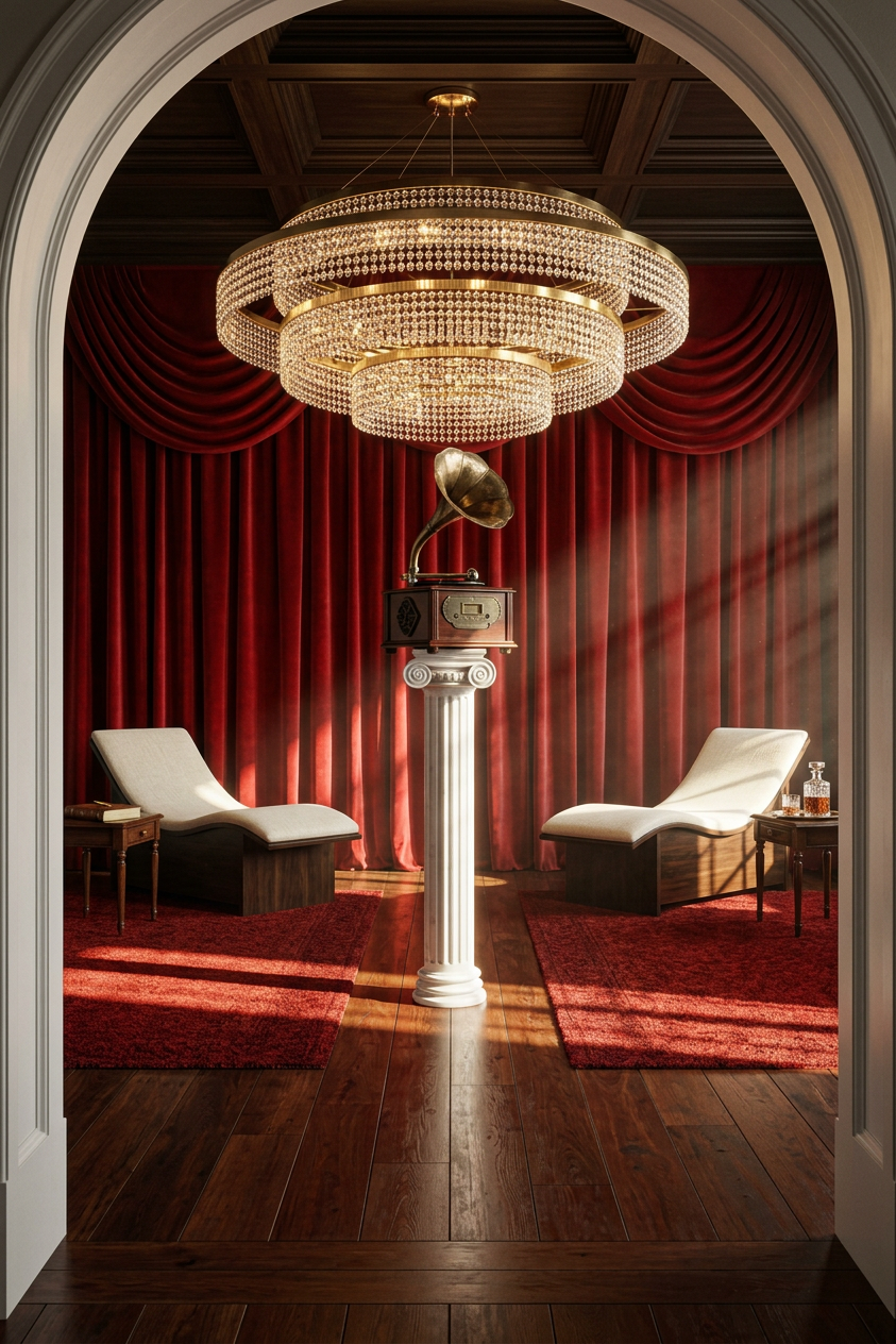 Modern Colonial Lounge