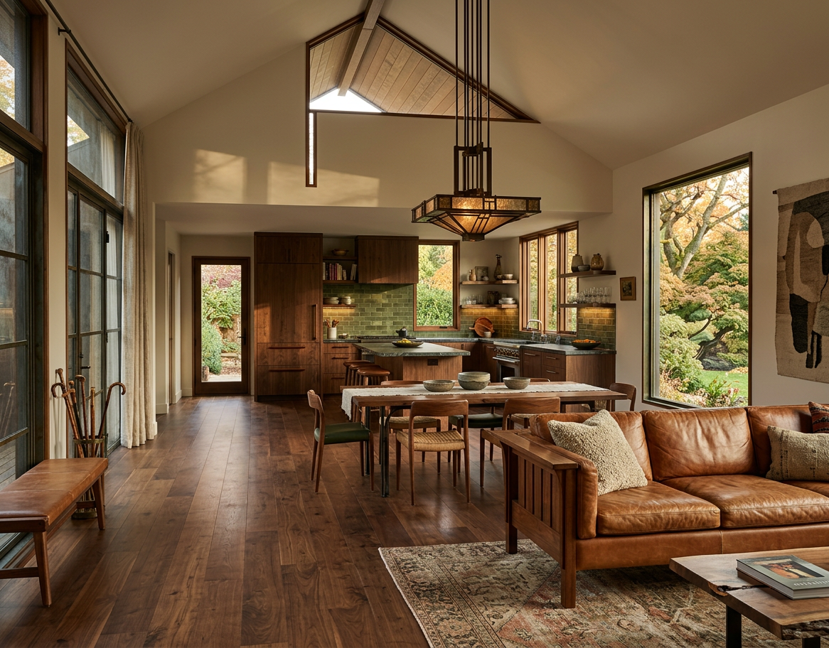 Modern Craftsman Interior Design