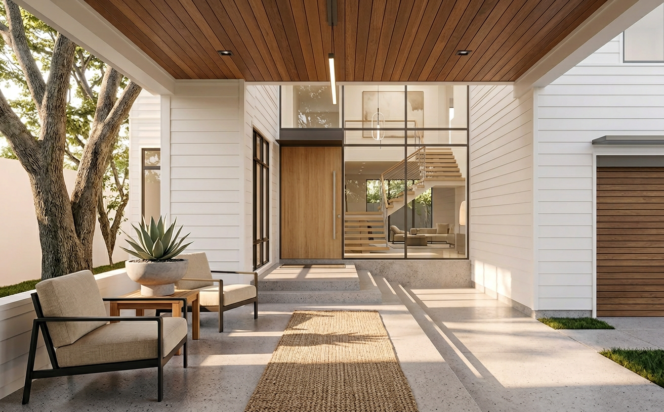 Modern Front Porch