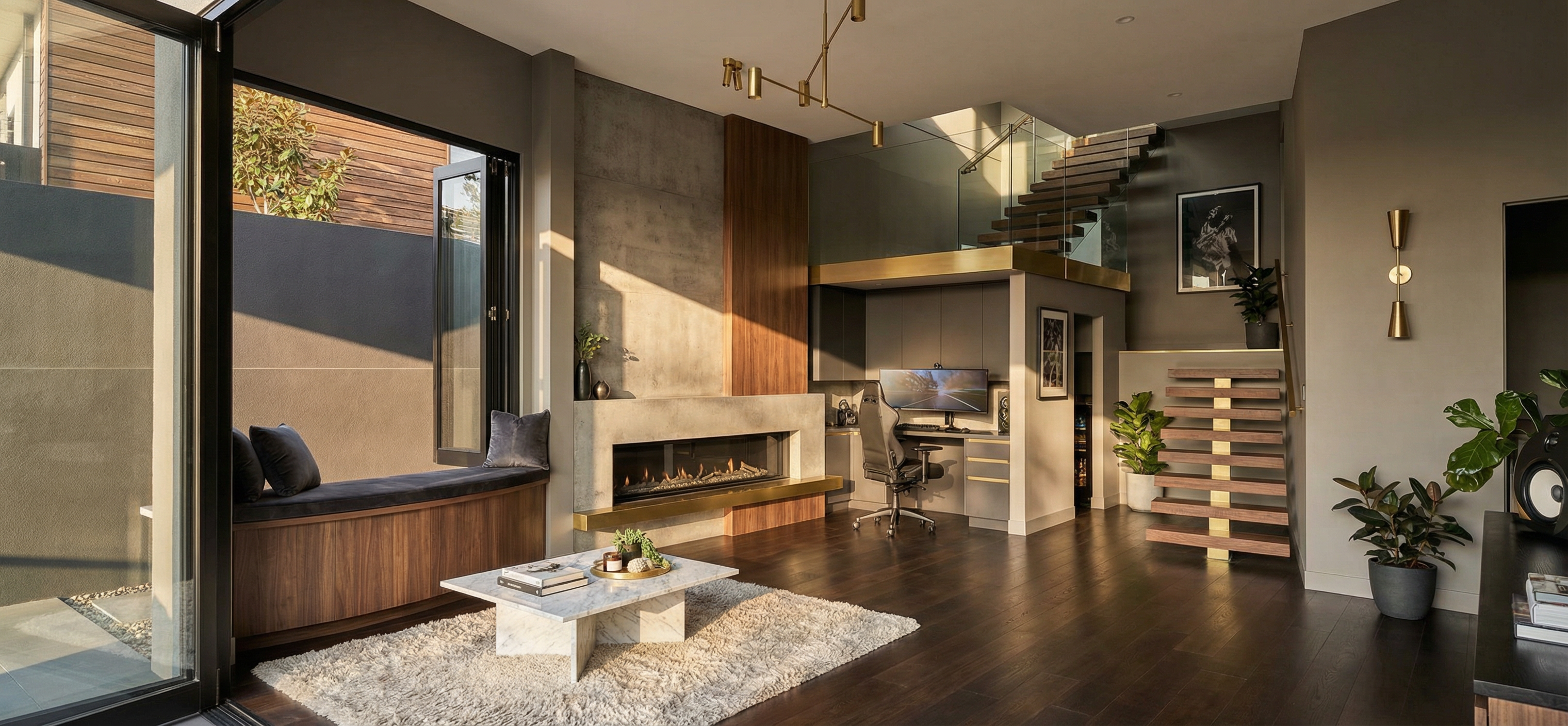 Modern Gaming Room