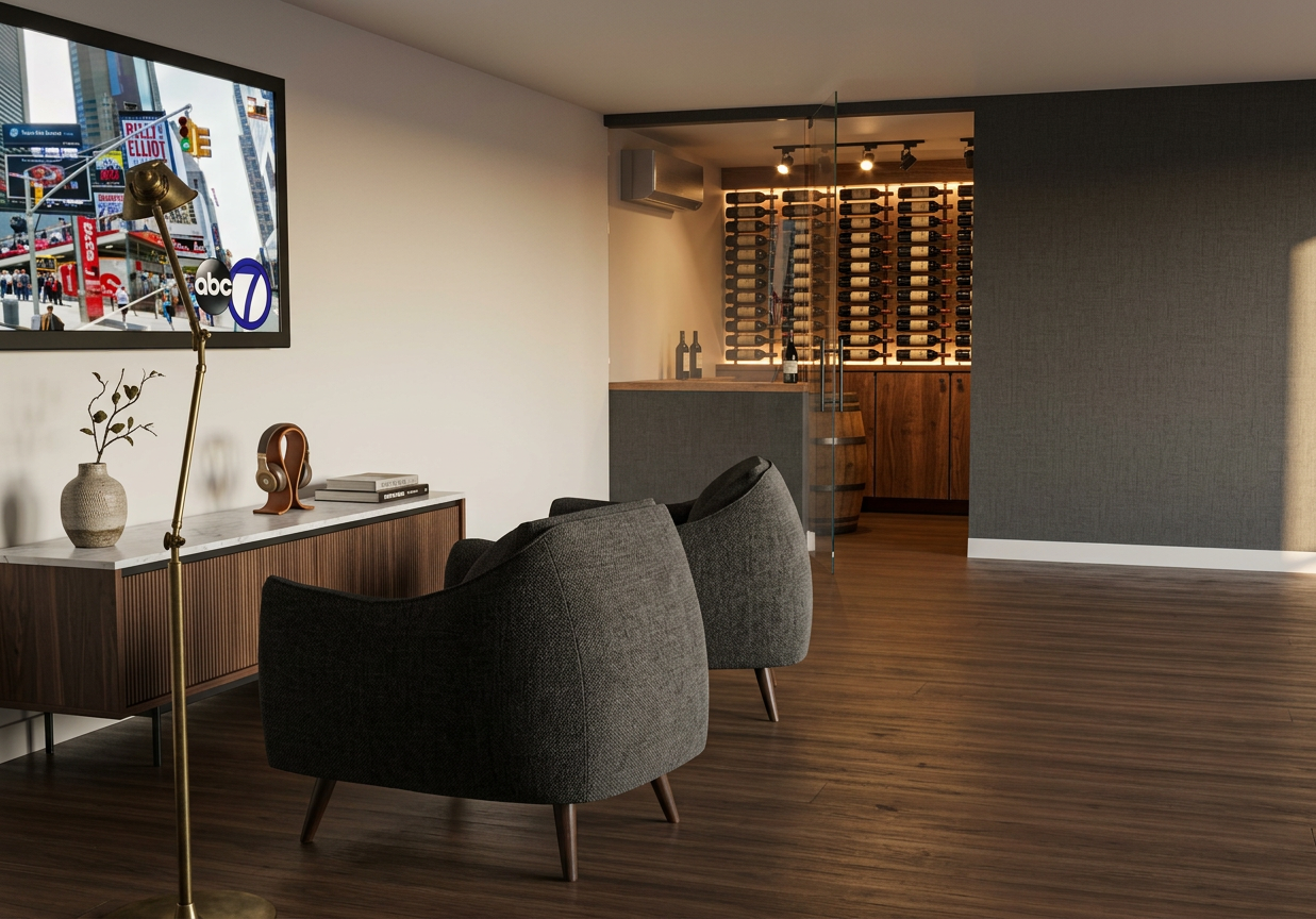 Modern Gaming Room