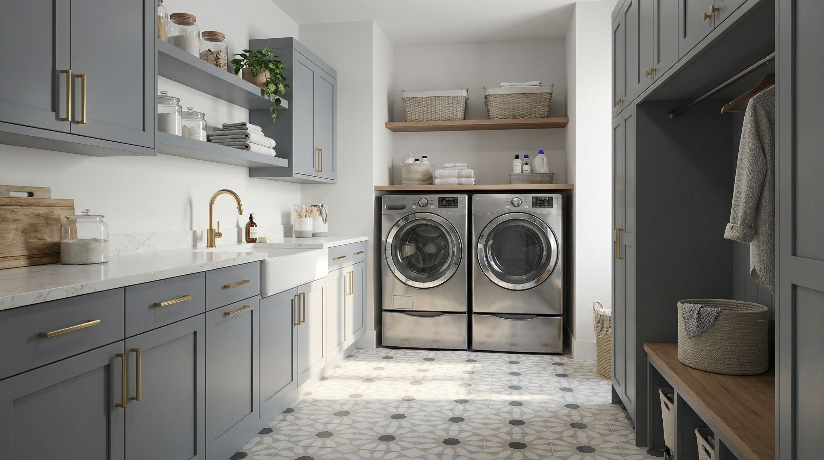Modern Laundry Room