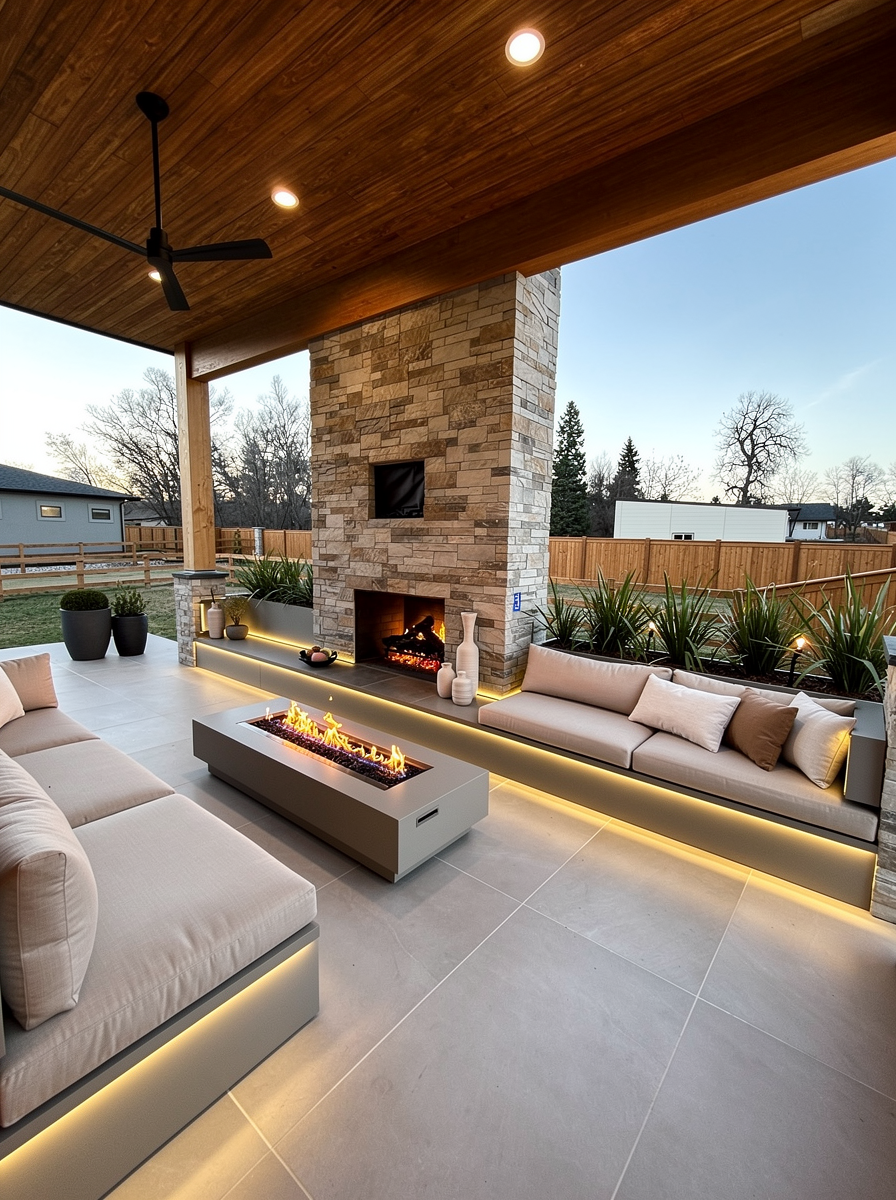 Modern Outdoor Patio