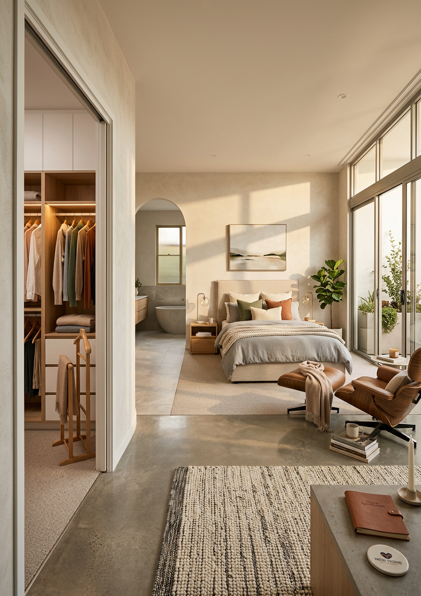 Modern Primary Bedroom Suite