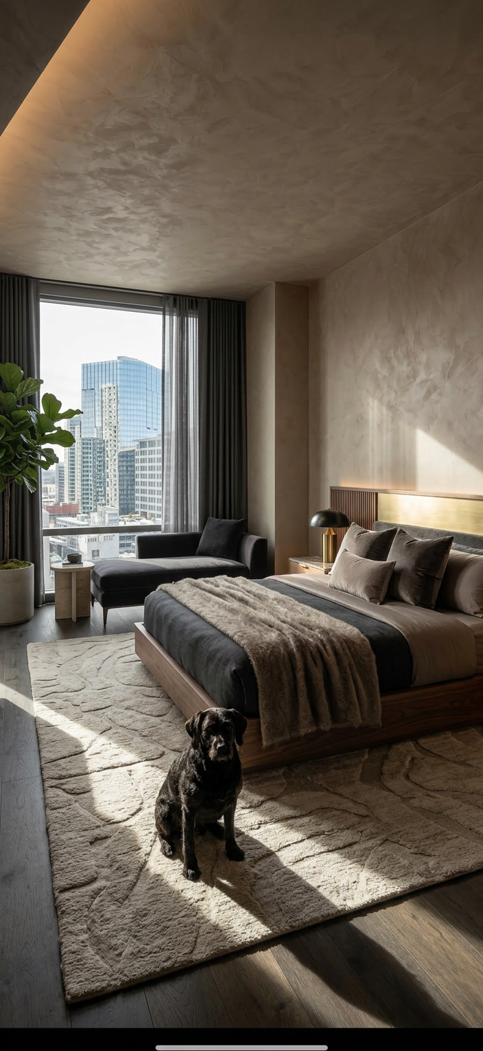 Modern Primary Bedroom Suite