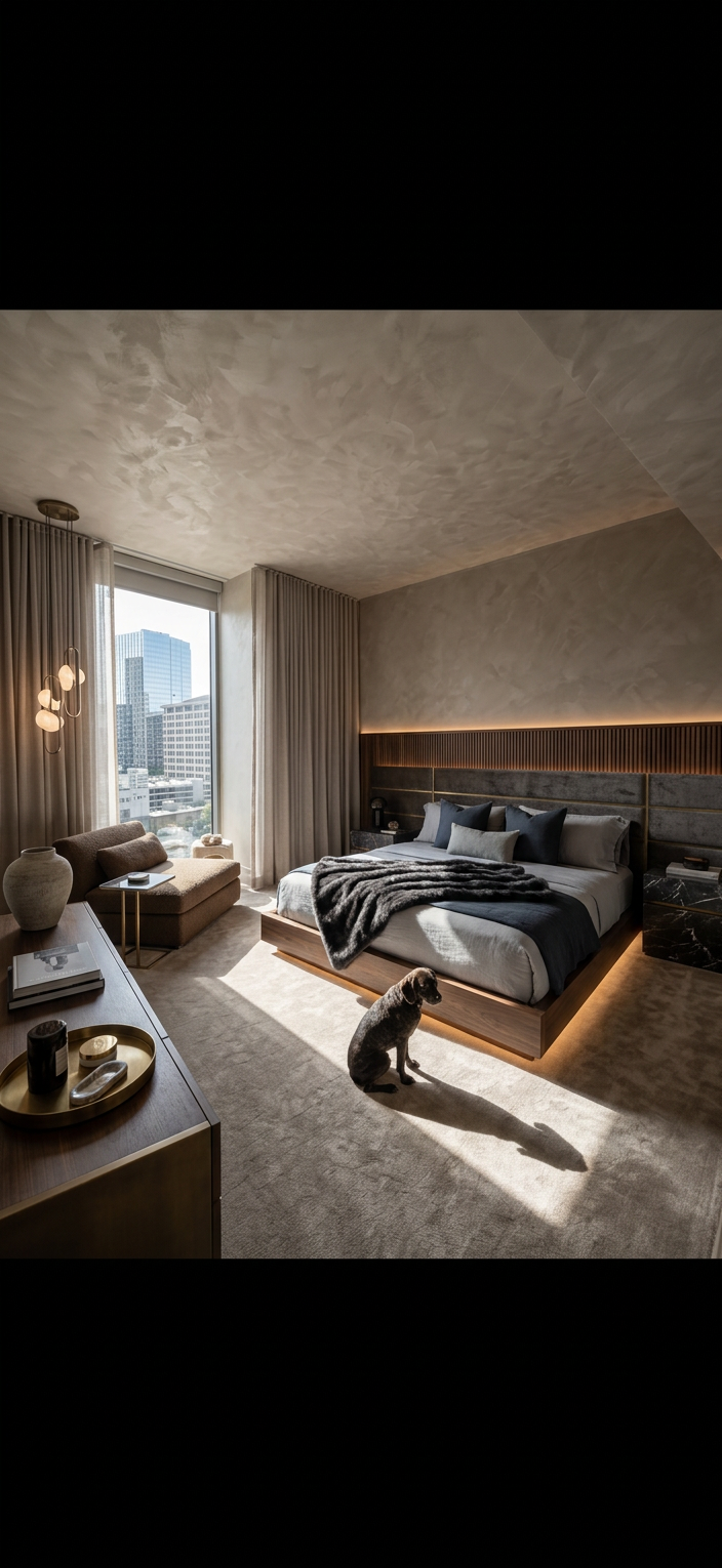 Modern Primary Bedroom Suite