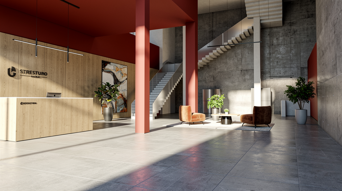 Modern Reception Area
