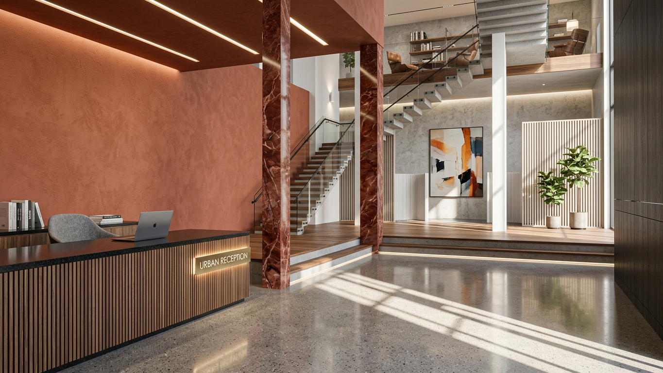 Modern Reception Area
